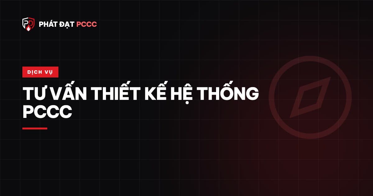 Tư vấn thiết kế hệ thống PCCC